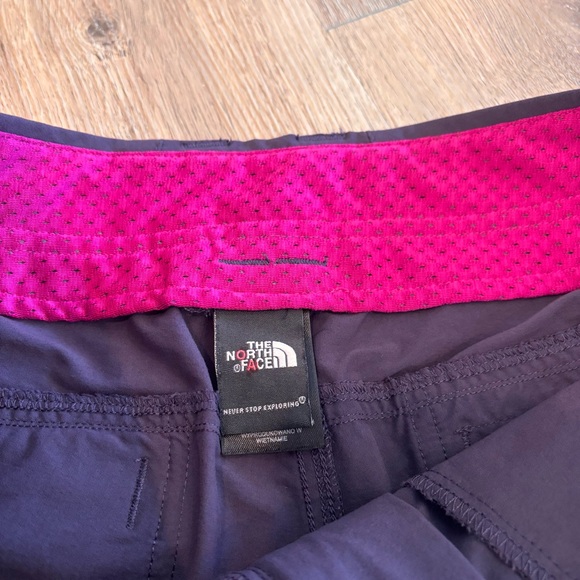 The North Face Women’s Outdoor Nylon Pants Purple Size 8 31.5x32 - Picture 6 of 12